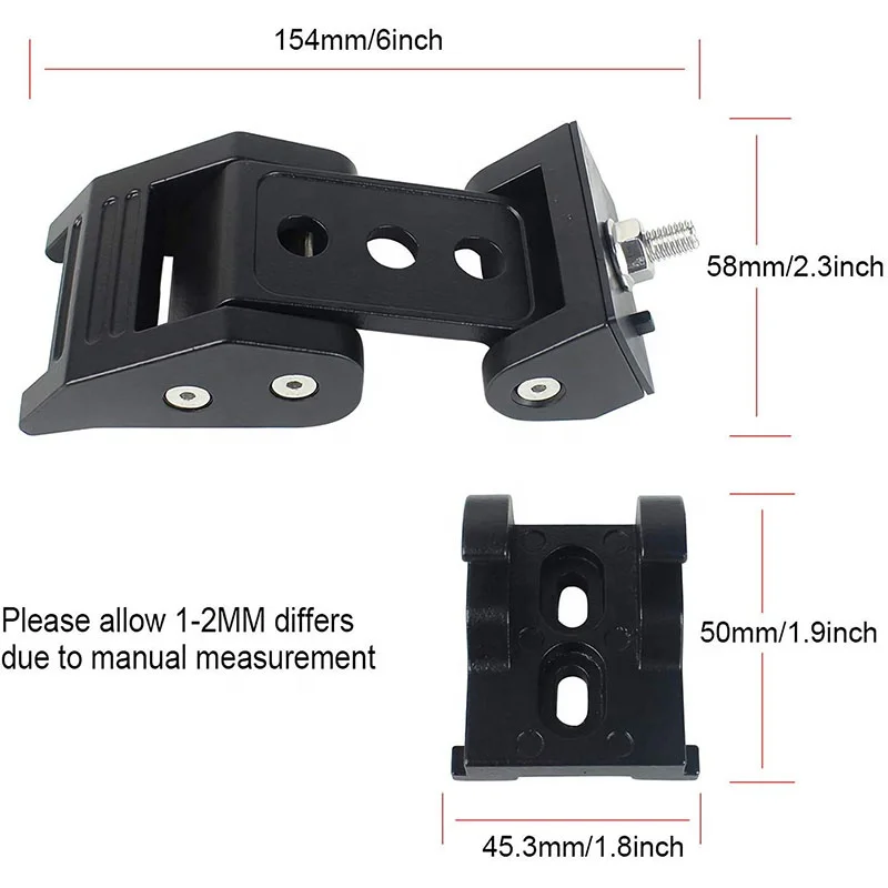 Car Auto Spare Parts For Jeep Wrangler JL Accessories Hood Latch Locking Catch Buckle Hold Down