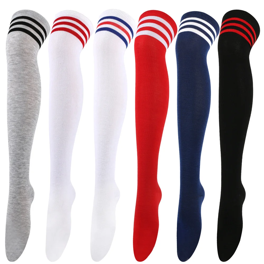 Wholesale Hot Selling Plus Size Thigh High Socks Good Quality Over The Knee Long Knitted Women Sock