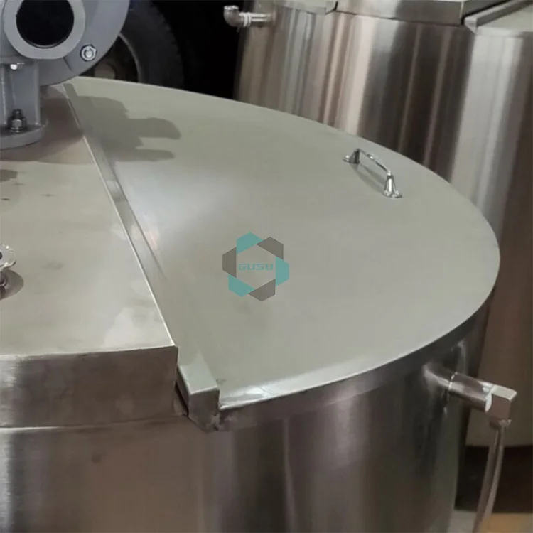Gusu Factory Price and Easy Operate Stainless Steel Chocolate Tank Storage Tank
