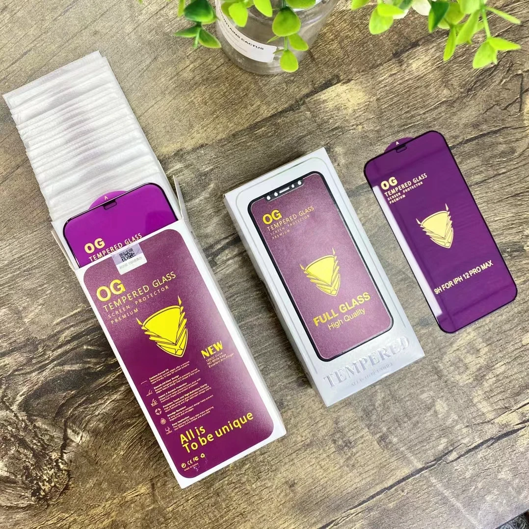 OG golden armor защита от падения и царапин полное покрытие полный клей закаленное стекло Защита экрана для iPhone 13 pro