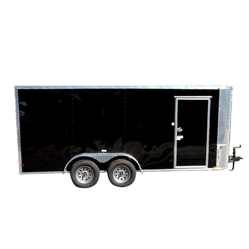  Barbecue / pizza hamburger 3 in 1 concession food truck mobile fast restaurant combination