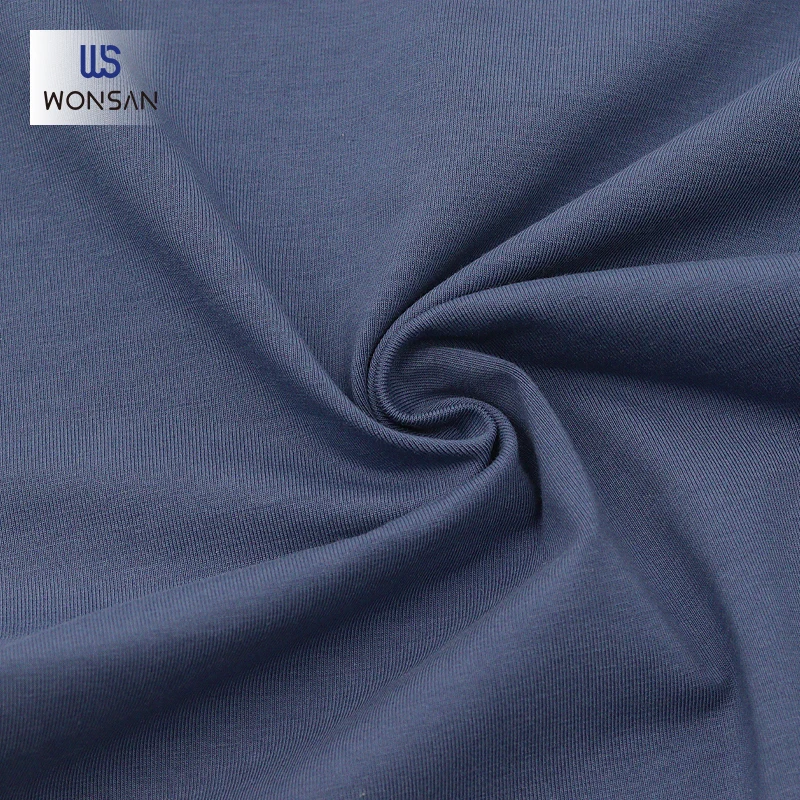 China High Quality Pima Cotton Spandex Quick-Drying Moisture wicking T-shirt Base Layer Jersey Dyeing Knitting Fabric