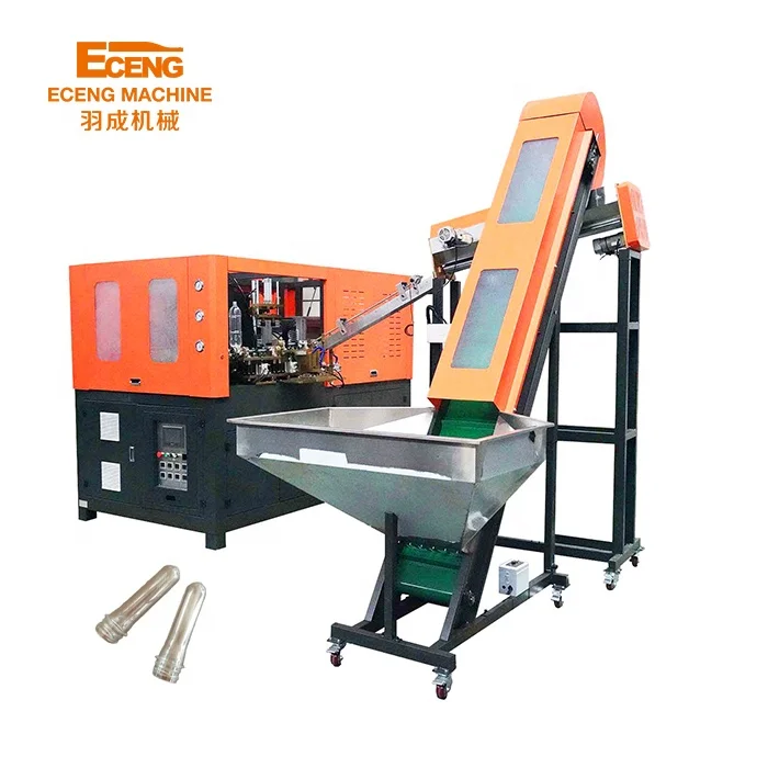 Fully automatic 2000BPH 2cavitys plastic bottle making machine for water bottle blow molding machine