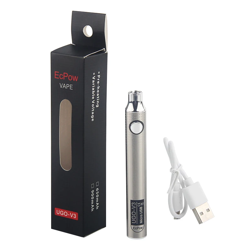 Аккумуляторная батарея UGO V3 с регулируемым напряжением, 650 мАч, 900 мАч