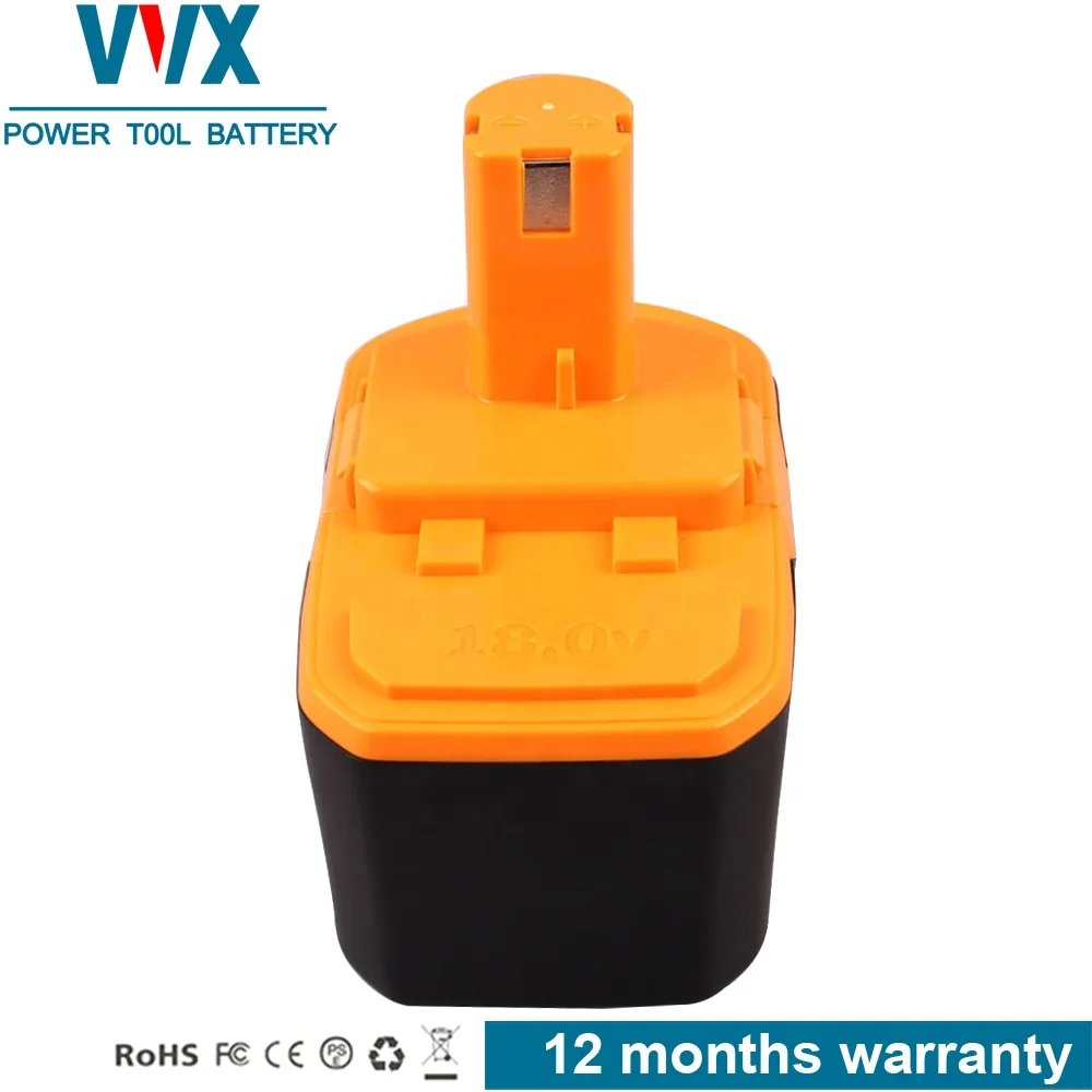 Ryobi 18V Replacement Battery Packs BPL18151 BPL1820 RB18L13 RB18L15 RB18L25 RB18L40 for Ryobi 18V Power Tools