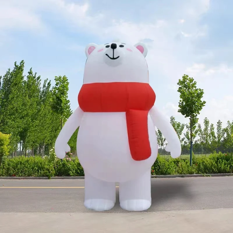 Custom Booth Promotion Blow Up Air Dancer Bear Advertising Waving Inflatable