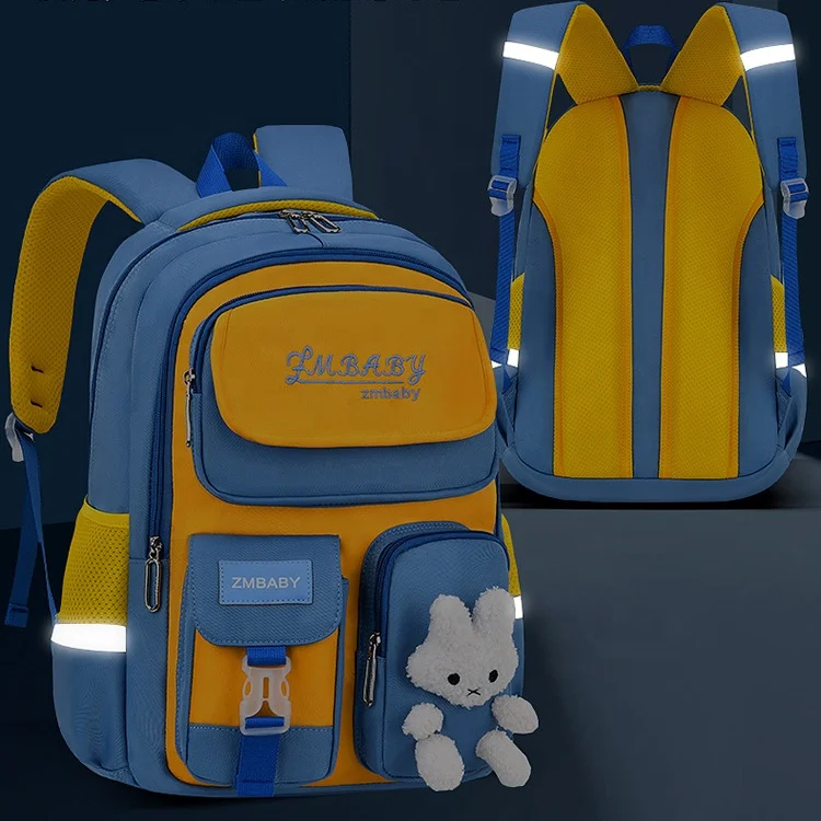 New Waterproof Oxford Kids Bagpack Custom LOGO Backpack Mochila Durable Boy Girl School bags With OEM LOW MOQ