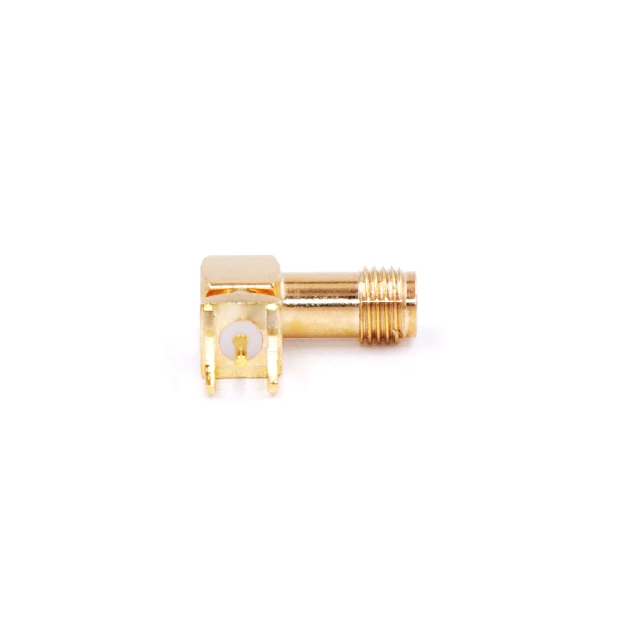 SMA/RP-SMA FEMALE FOUR HOLE FOR PCB