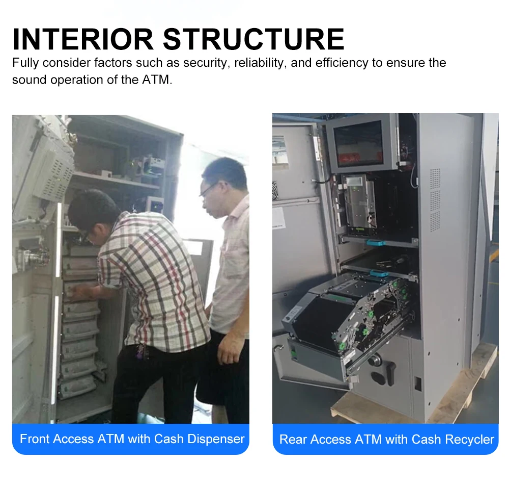 Manufacturer Multiple Foreign Cash Coin Payment Currency Exchange Kiosk ATM Machine