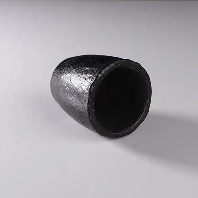 Refractory silicon carbide, ceramic crucible for boat