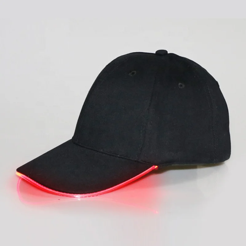 Custom Embroidery Baseball Cap with LED Lighting