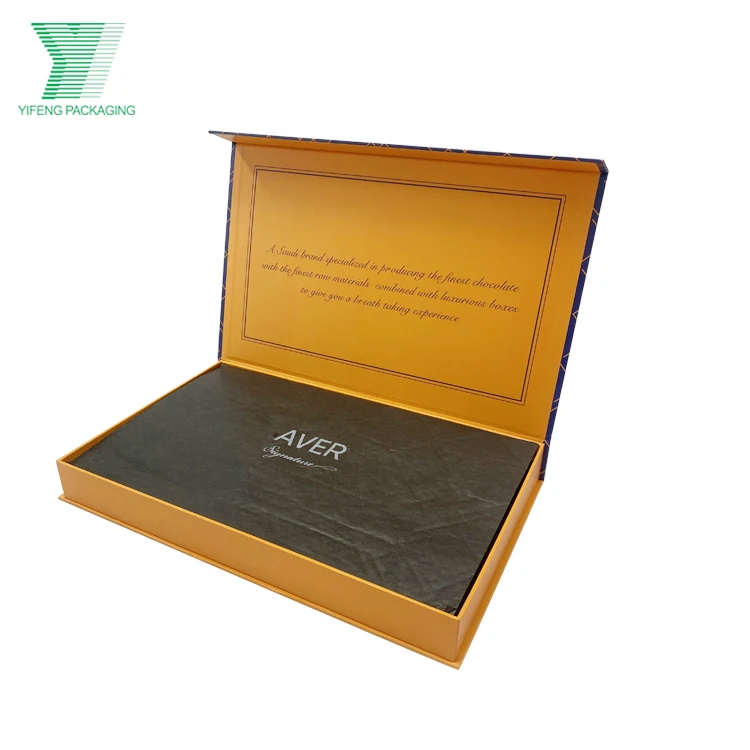 Food grade Hand made luxury chocolate packaging boxes cardboard box paper gift package