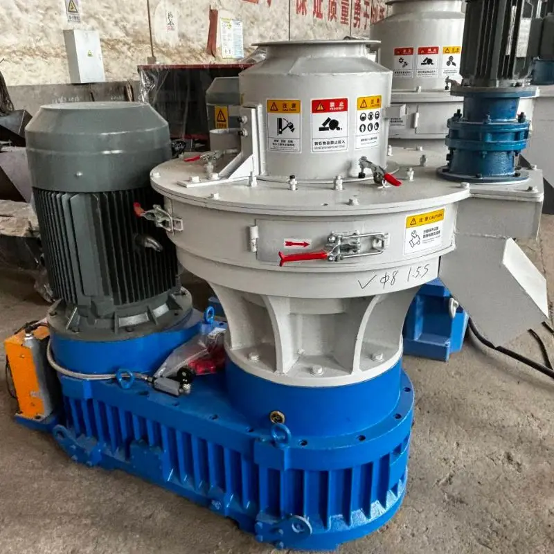 Highly Acclaimed Large Hard Wood Rice Husk Biomass Ring Die Pellet Machine for Pelletizing Biofuel,Agricultural Waste,Rice Husk