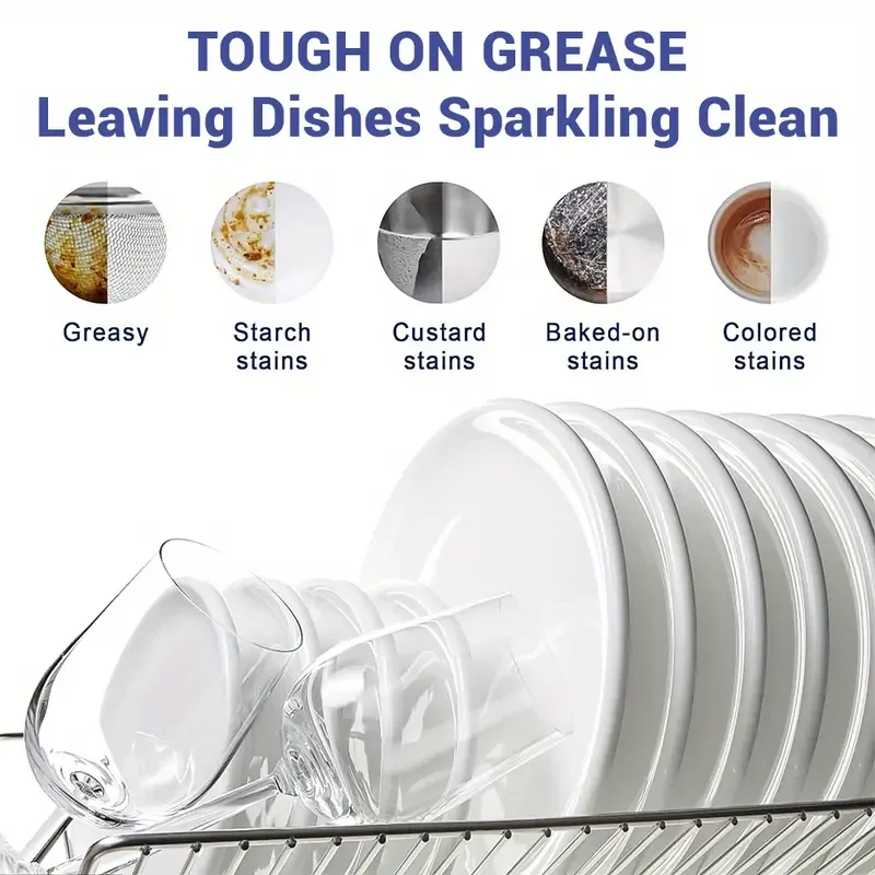 Household dishwasher special dishwashing block enzyme decontamination does not hurt your hands