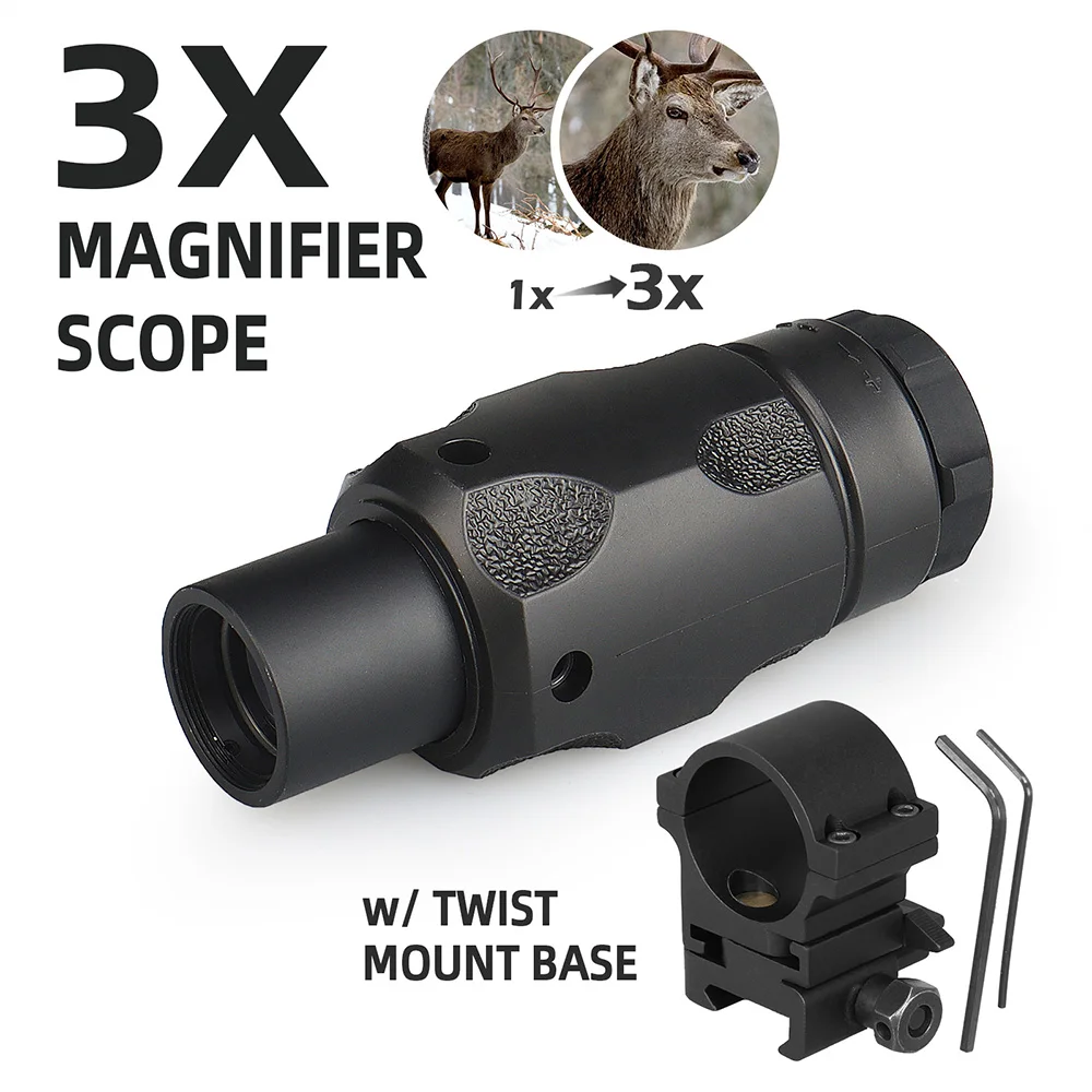 Great model 1-0411 outside to use monocular hunting 3X Optical Magnification scope