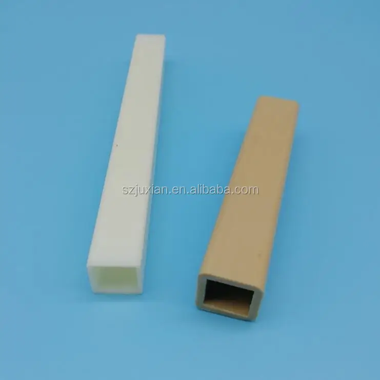 Customize various plastic profiles PVC Square Tube Clear OEM Pipe Custom Size Plastic Square Tube