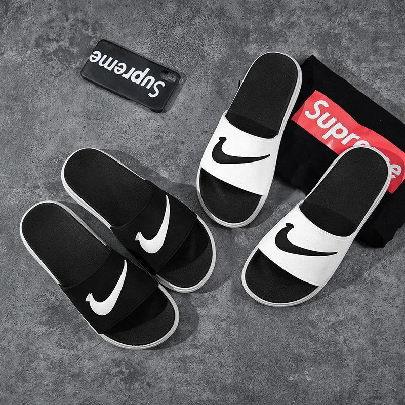 2023 Custom Logo Hot selling summer soft bottom non-slip sandals and slippers couple casual slippers flat sandal shoe
