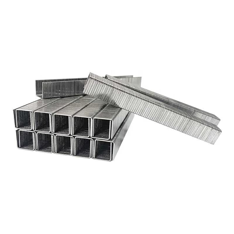 Pneumatic Staple Manufacturer 80 Series Galvanized Staples 8006 8010 1012 8016 Staple Pin