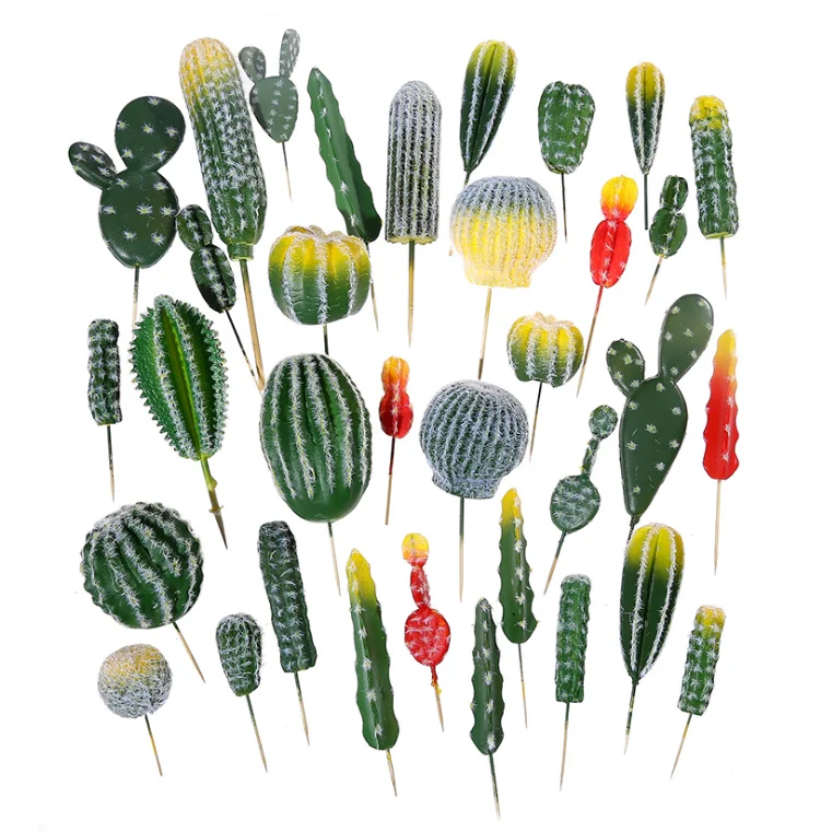 Novelty Mini Nursery Deco Artificial Cactus Plant