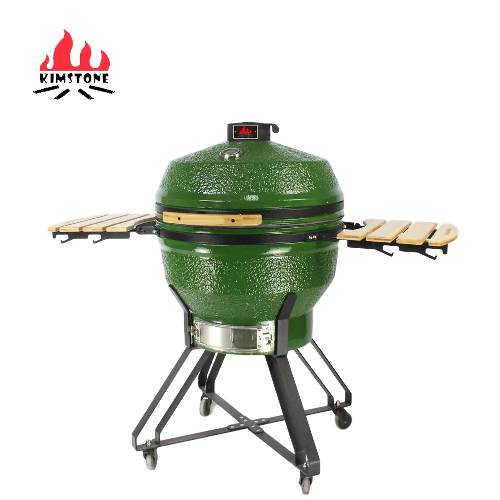 KIMSTONE commercial kamado wholesale 26 inch big egg ceramic barbecue grills high temperature resistance