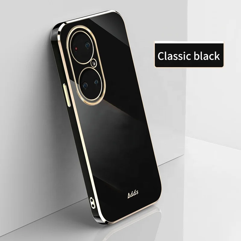Чехол для телефона с гальваническим покрытием для Huawei P50 pro, мягкий силиконовый чехол для телефона NOVA 10 pro, nova 9 SE, чехол