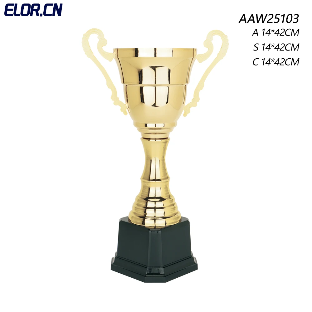 Taekwondo Award Metal Troph Cheap Models For Students Sports Match Gold Color Prizes