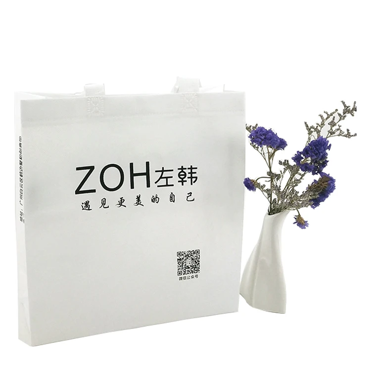 Reusable cheap laminated packaging shopping grocery non-woven tote bag