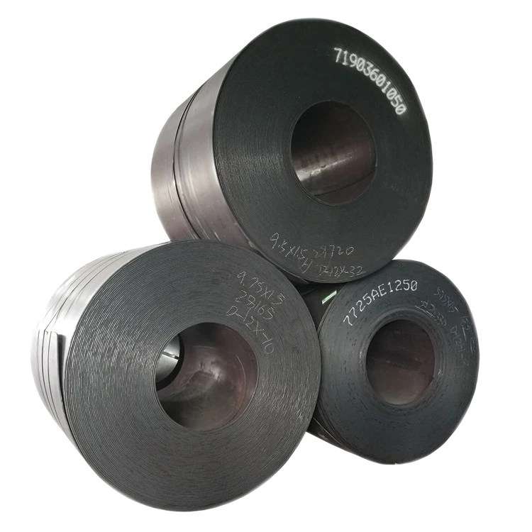 Astm A283 Grade C Carbon Steel Coil 2 Mm Thick Hot Rolled Carbon Steel Coil with black paint color