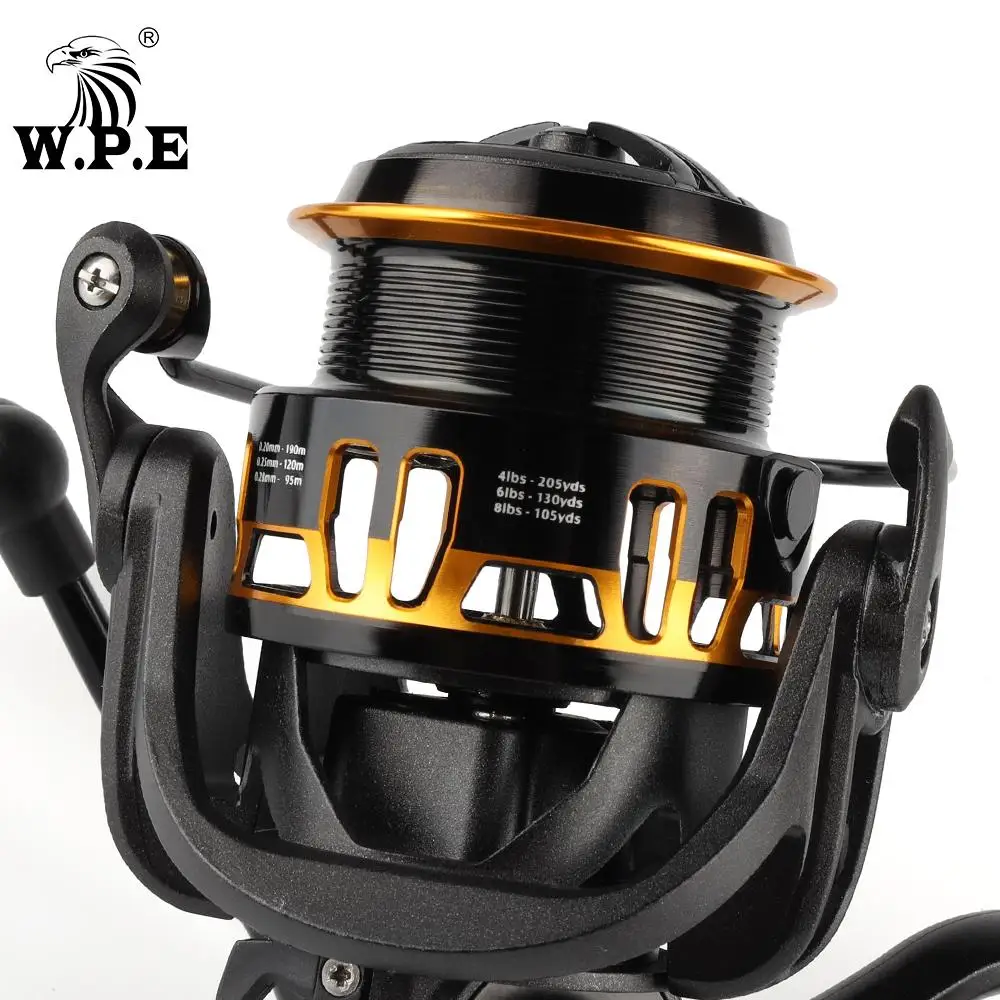  W.P.E HKV катушка 3500/4500 спиннинговая 5 + 1 BBs для полной лески 2: высокоскоростная передаточная передача фидерная Рыболовная