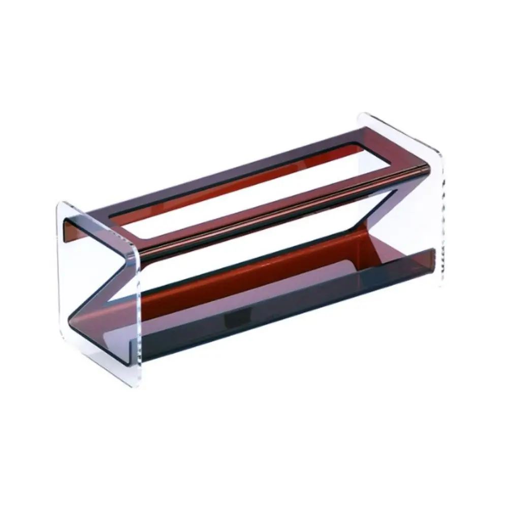 Acrylic Remote Control Storage Box Creative Display Stand for Magazine Book Decoration Panel for Bathroom and Wardrobe