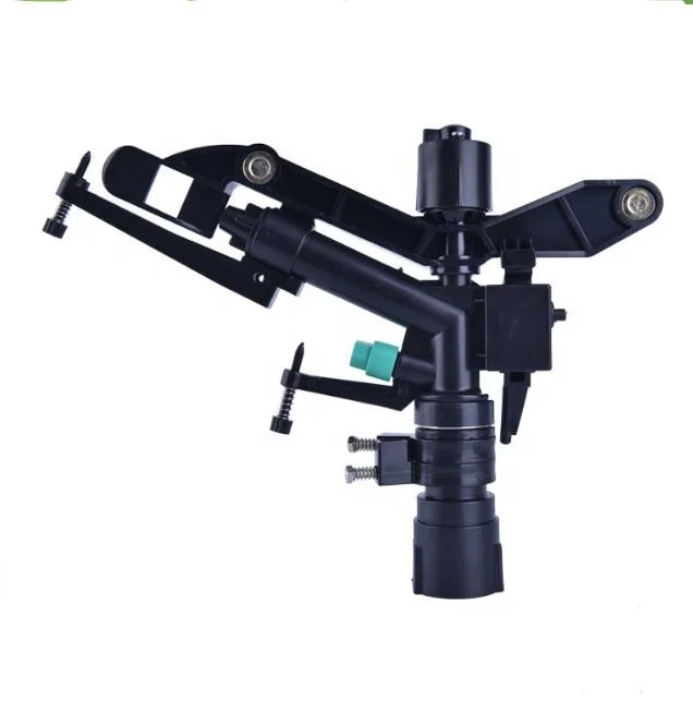 1 inch long distance plastic 360-degree automatic rotation sprinkler gun for  garden agriculture farm irrigation system