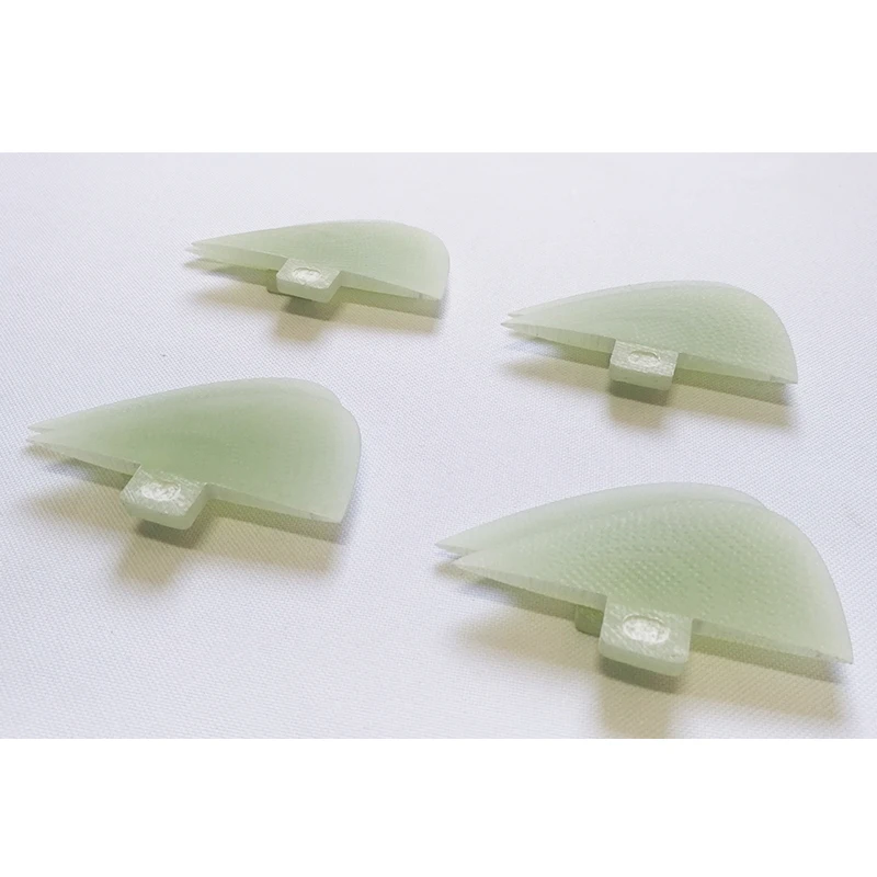 Mix Color Kite surf Fin Small Keel fin Fiberglass Resin Red Black Surfing