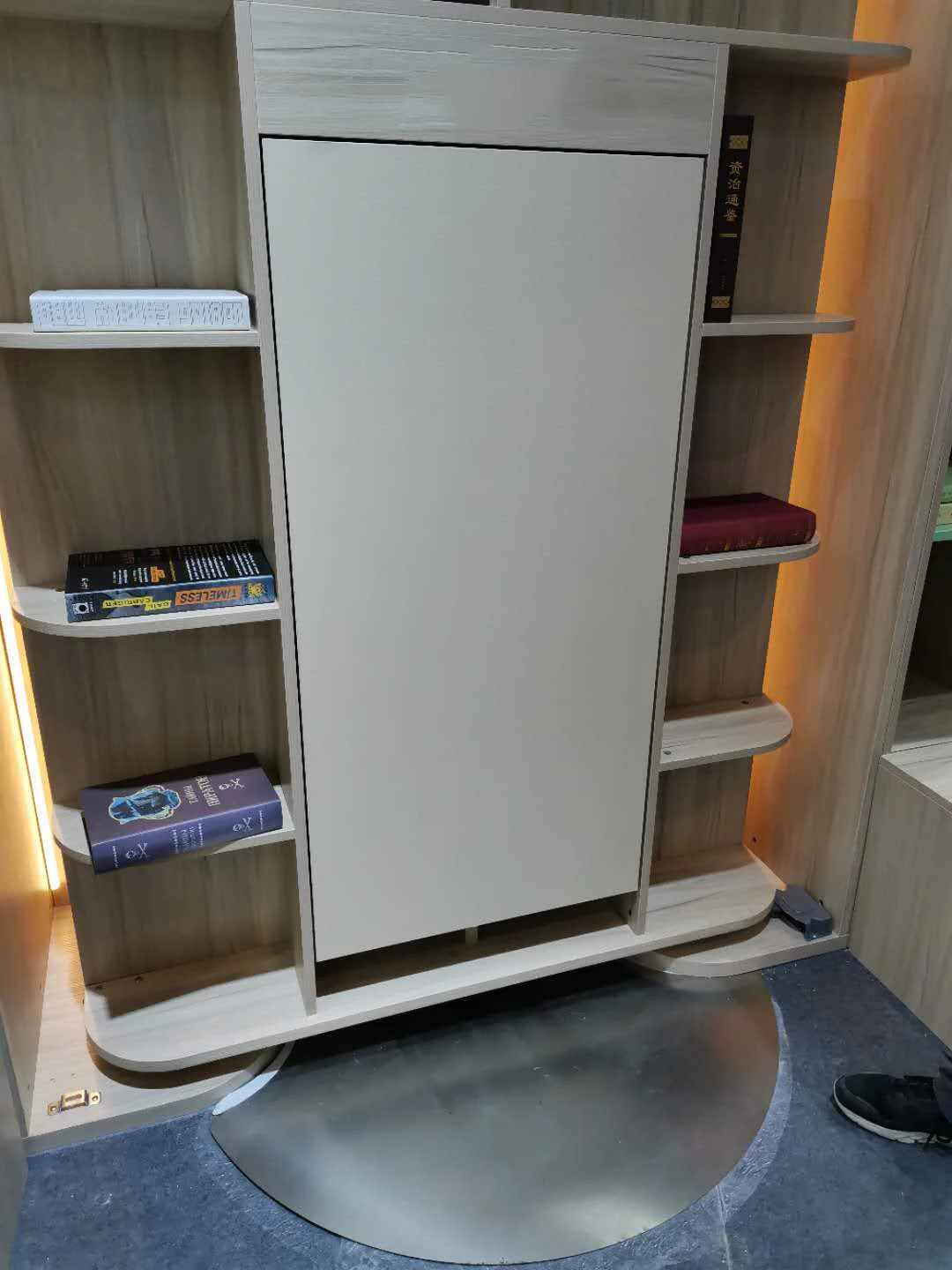 customized furniture hardware accessories wall turns into a dining table hanging convertible table mechanism