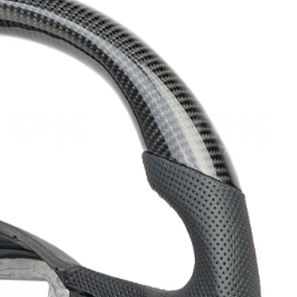 Car Accessories Fit For Audi S4 A5 A4 s4 rs5 rs6 rs7 S3 S4 S5 Carbon Fiber Steering Wheel