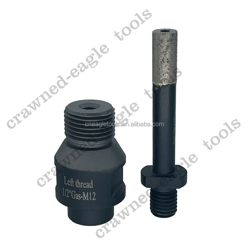 Crawnedeagle D10x20TxM12 Micro Diamond Incremental Cut Bits for Granite Quartz Stone