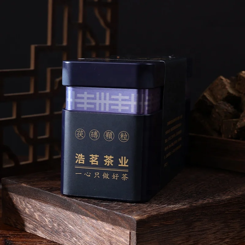 Anhua Темный чай Fu кирпич гранулированный красный фу кирпичный