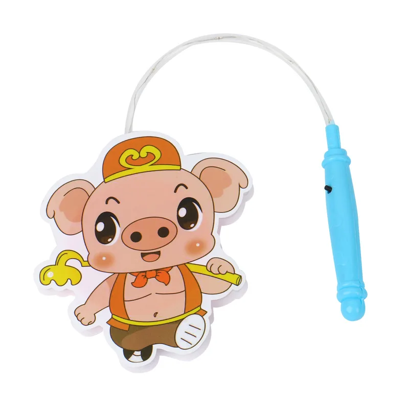 New Design Light Up Toys handheld cartoon design colorful LED Glowing Luminous portable wave ball portable lantern