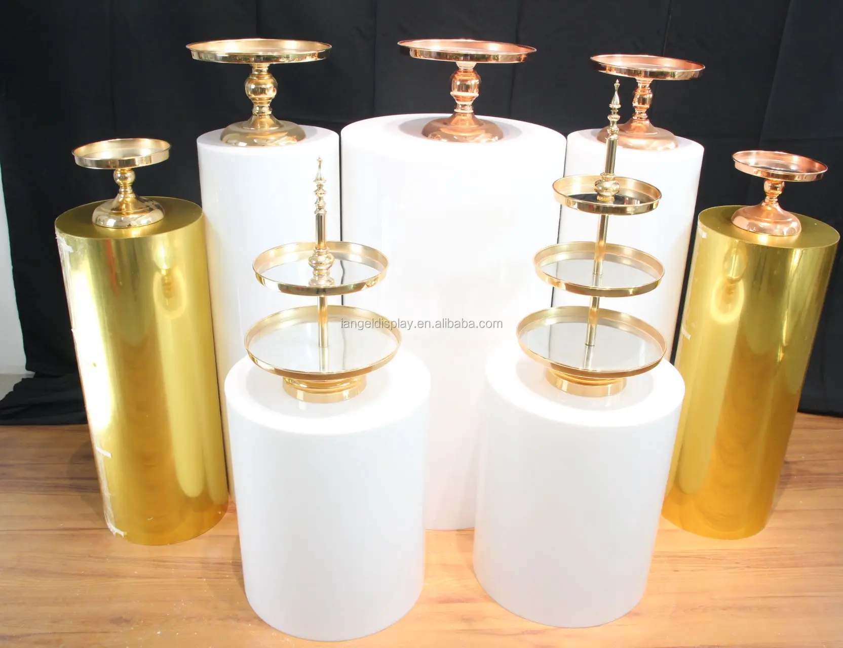 Iangel factory hot sale cheap price wholesale clear plinth acrylic display pedestal