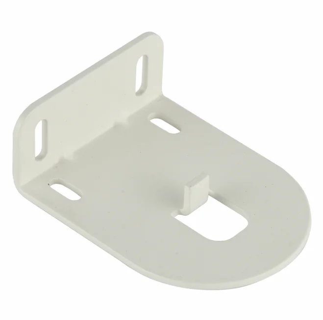 customized sheet metal working parts curtain motor bracket metal bending with spray sheet metal manufacturing