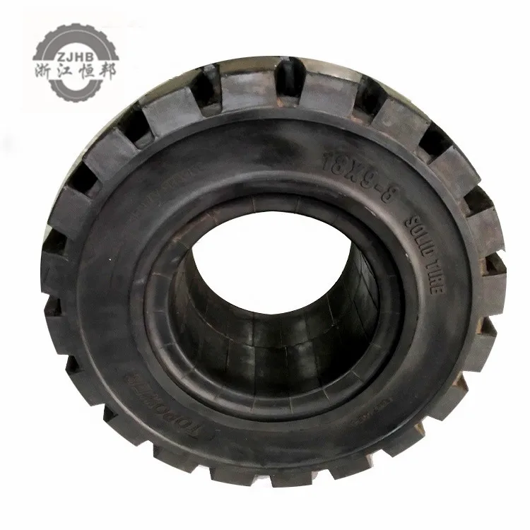 Forklift spare part 18x9-8 solid forklift tire 18-9-8