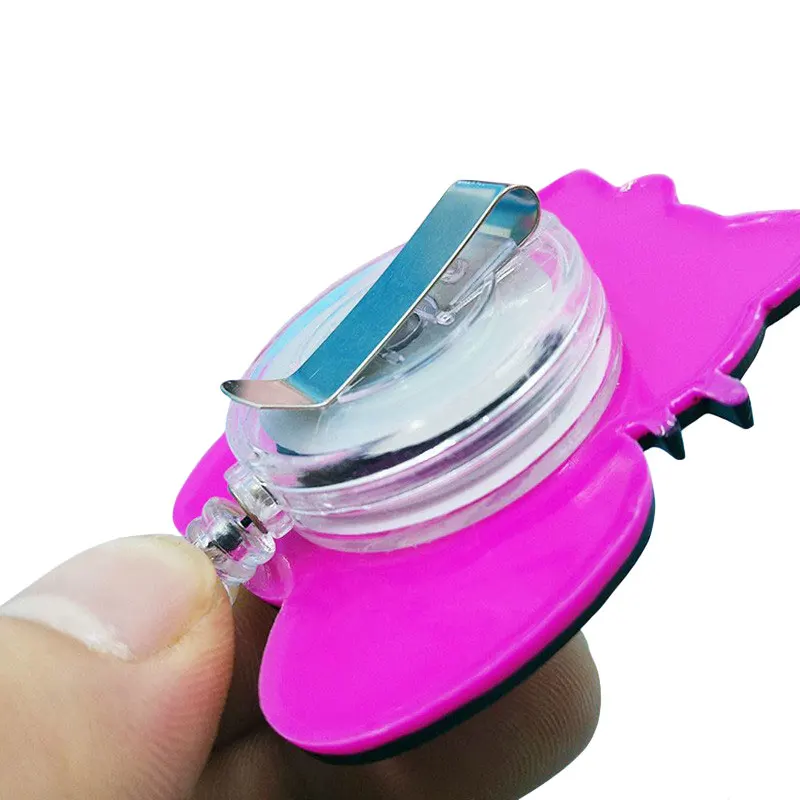 BECOL Wholesale Retractable Badge Reel Nurse Plastic Cartoon ID Card Name Badge Holder Conference Card Key Reel Roller Clip