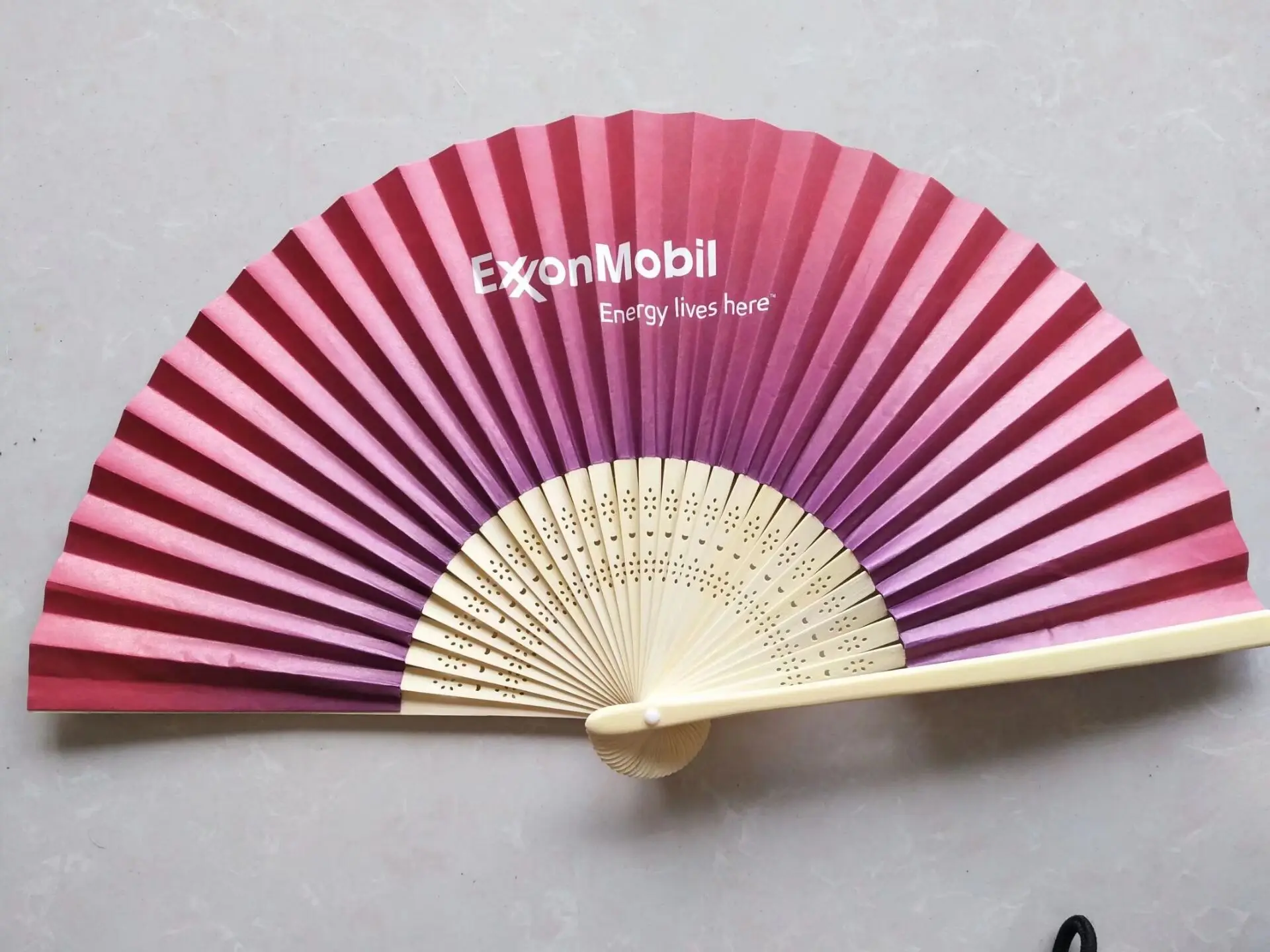 Chinese classical dance fan Folding diy painting fan Bamboo kung fu fan