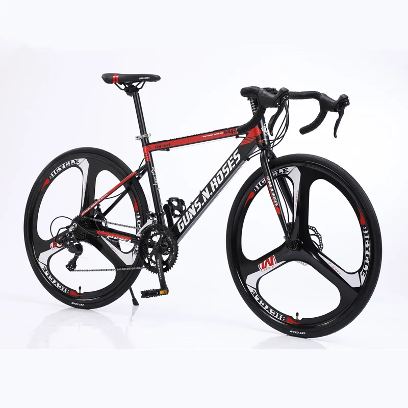 Racing Bike Aluminum Alloy 27 speed roadbike for adult/carbon gravel bike 700*23C carbon road bike disc brake with 21 speed