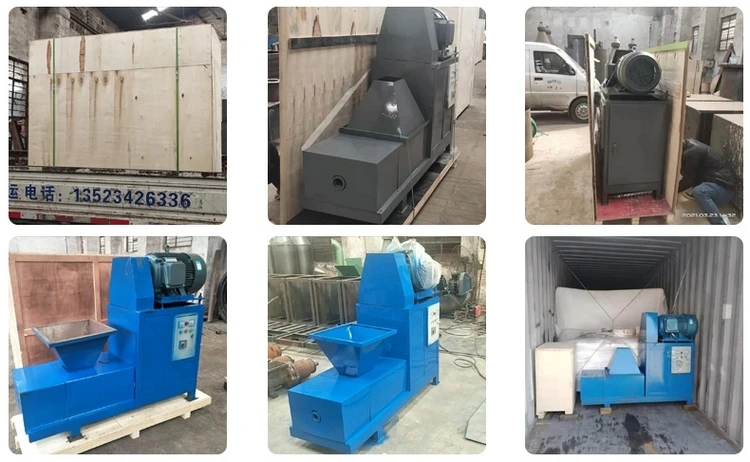 Good Price Sawdust Briquette Charcoal Making Machine For Cooking Biomass Wood Fuel Sawdust Briquettes Machine