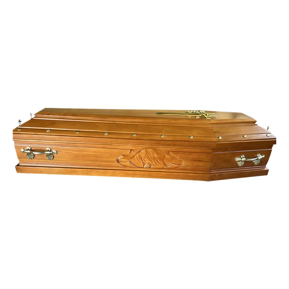 Funeraria Coffins Manufactures Paulownia Wood Casket