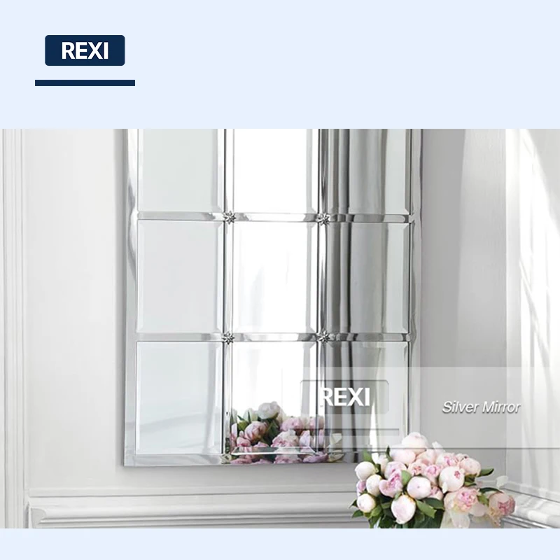 1mm-6mm Silver Mirror Sheet with Factory Wholesale Price