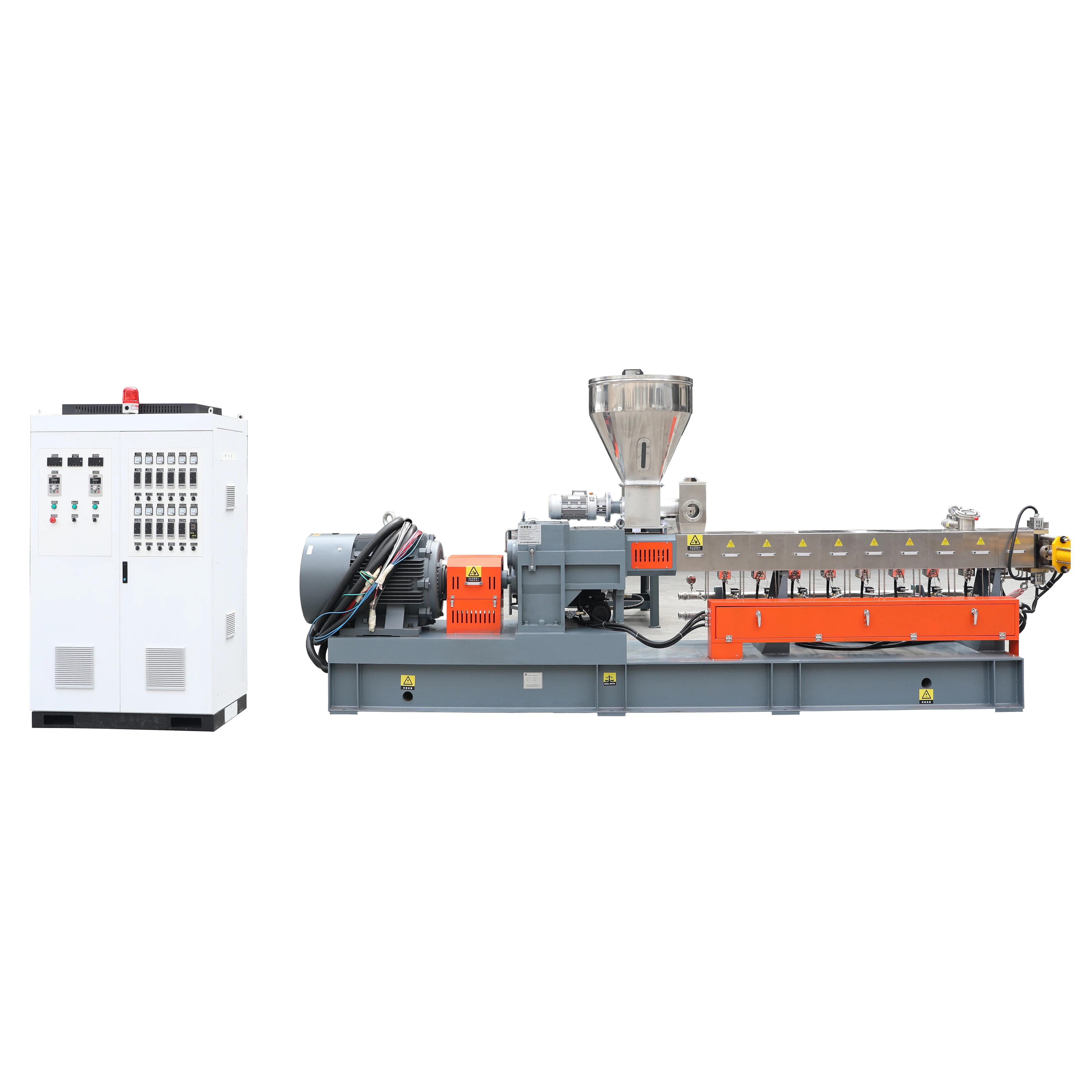 PVC Plastic Granules Extrusion Making Machine Equipment Raw Material PVC WPC Plastic Extruder Granulators
