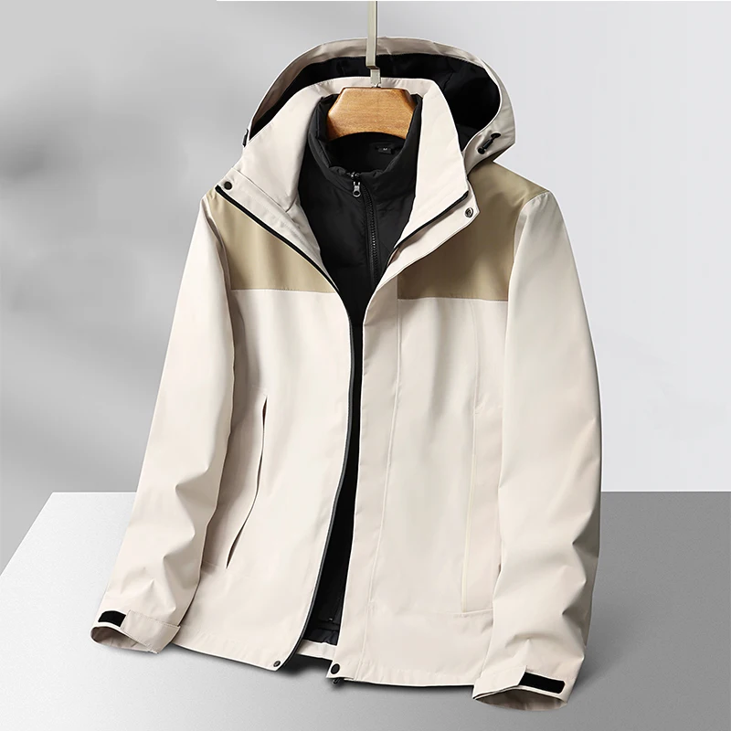 80% Eiderdown Liner Winter Outdoor Coat High Quality Breathable Warm Waterproof Winter Men Jacket