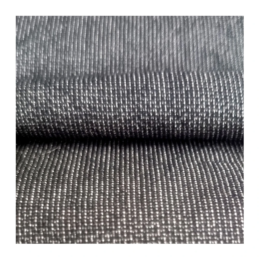 Wholesale factory polyester silver fiber touch screen conductive fabrics for clothes