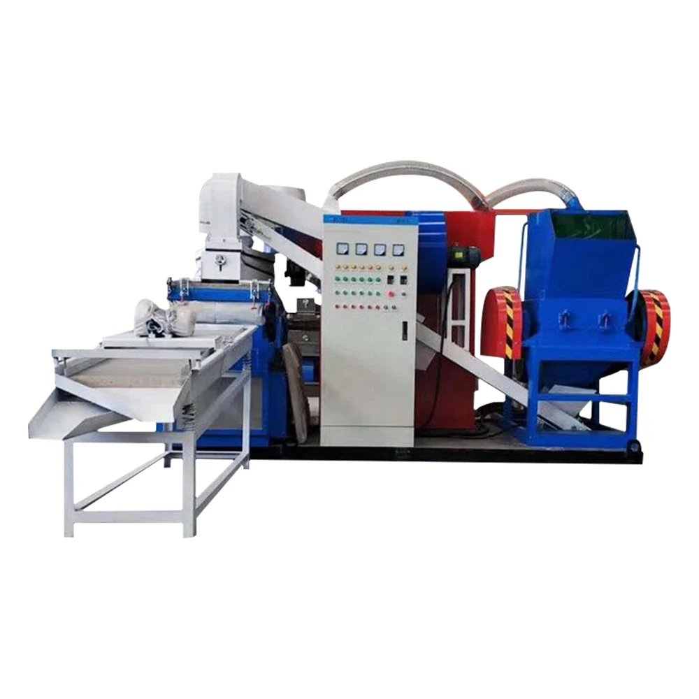 
Copper Wire Stripping Screening Wet Electric Cable Granulator Separator Machine 